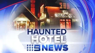 CCTV 'proof' ghosts exist | Nine News Australia