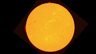 Solar H-alpha Timelapse 2024/05/17