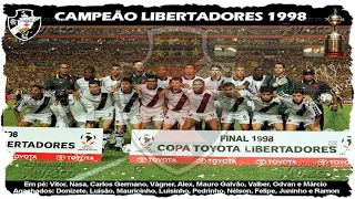 Vasco Campeão Copa Libertadores 1998 - "1000 Inscritos"