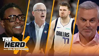 Lakers eye Dan Hurley for HC, NBA Finals preview, Celtics or Mavs under more pressure? | THE HERD