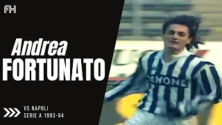 Andrea Fortunato  ● Goal and Skills ● Juventus 1:0 Napoli ● Serie A 1993-94