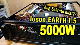 JOSON EARTH 1.5 POWER AMPLIFIER 5000WATTS  FULL REVIEW