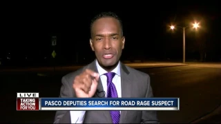 Pasco deputies search for road rage suspect