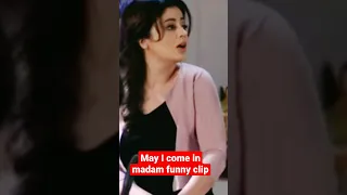 May I come in madam funny dialogue clip// Comedy video 😂🤩😜#shorts #viral #trending