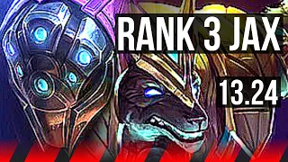 JAX vs NASUS (TOP) | Rank 3 Jax, 9/0/1, Legendary | JP Challenger | 13.24