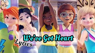 We've got heart lyrics | Lego Friends girls on a mission | With song from the MV; Piqses Heart 💕