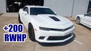 Supercharged 2014 Camaro SS (Whipple, American Racing Long Tube Headers & HPP Dyno Tune)