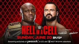 WWE 2K20 Hell in the Cell Match  Drew McIntyre Vs Bobby Lashley WWE Championship Match