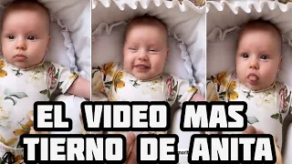 El video mas tierno de ANA, la hija de PAMPITA y de ROBERTO, se van a morir de ternura.