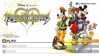 Let's play Kingdom Hearts: Re:coded on PC! Part 1: Complete HD cutscene collection