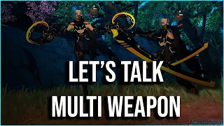 How to Multi Weapon and what makes them so great! | PSO2 New Genesis