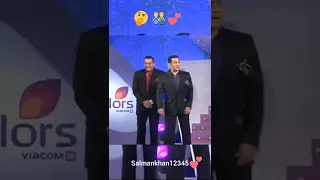 Salman khan & Sanju baba_ no fight only romance 💓💓#shorts #youtubeshorts #shortsvideo