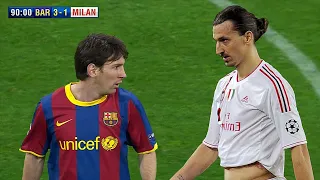 The Day Lionel Messi Showed Ibrahimovic Who Is The Boss