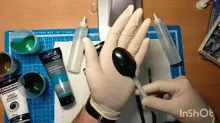 Подбор оттенков акриловых красок для покраски моделей. Mixing shades of paints for airbrush painting