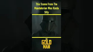 This Scene From The Mandalorian Was Kinda Silly #shorts