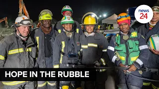 WATCH | Hope in the rubble: How a faint sound led to rescue of man from collapsed George building