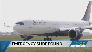 Emergency slide falls off Boeing Delta flight