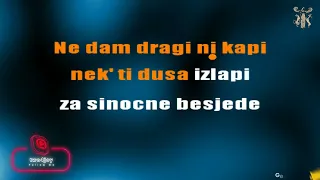 Zvijezda tjera mjeseca - Karaoke version with lyrics