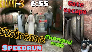 Granny 3 - Speedrun (6:55), Extreme, escaping by gate in the subway