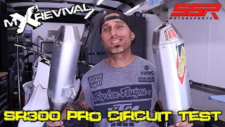 FULL RIDE TEST & REVIEW - Pro Circuit Exhaust - SSR Motorsports SR300 - SR300s Chinese Dirt Bike