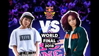 Red Bull BC One B-Girl World Final | Top 8: Ayumi (JP) vs. Sarah Bee (FR)