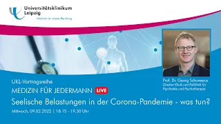 Seelische Belastungen in der Corona-Pandemie - was tun?​ | MEDIZIN FÜR JEDERMANN