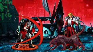 [KOF Mugen] Evil Blood Iori Vs Master Rugal