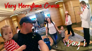 Very Merrytime Disney Fantasy: 2019 (Day 1)