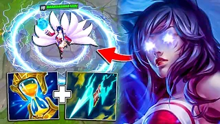 I invented a new way to play Ahri Support ... and it's BROKEN ⚡