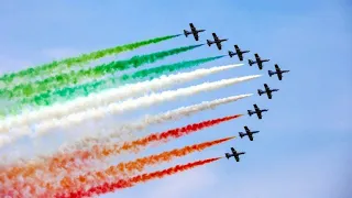 The Frecce Tricolori - Italian Air Force aerobatic display team