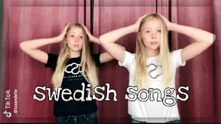 IZA and Elle tik tok with swdish songs part 1