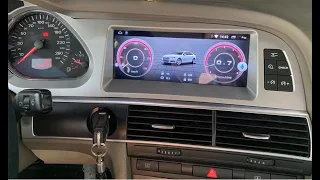 Audi A6 Android System Car Display Screen Installation Video