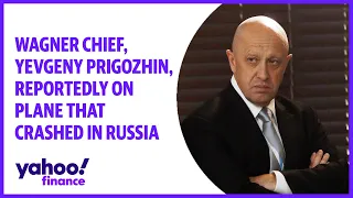 Wagner chief, Yevgeny Prigozhin, reportedly on plane that crashed in Russia