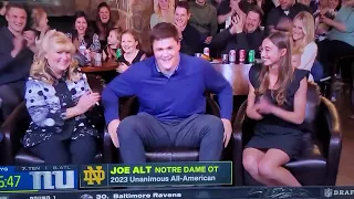 Joe Alt, Notre Dame, 1st round pick to the Chargers