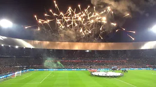 Feyenoord - Atlético Madrid atmosphere (28 November 2023)