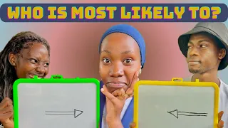 WHO’S MOST LIKELY TO *COUPLES EDITION* | ft Zayrababy and Egessa |Ep 2 | BOUGIEJUNIOR