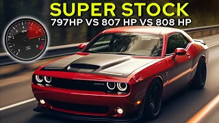 Challenger Super Stock: surpasses Redeye by 10hp