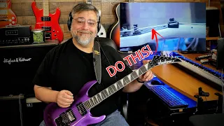 FIX your FLOYD ROSE TUNING ISSUE with this SIMPLE TRICK!