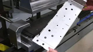 Channel 5-sided Box Bend Press Brake Application