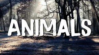 Animals -  Maroon 5 (lyrics) || The Script , Troye Sivan... (MixLyrics)