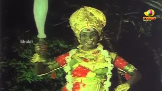 Sri Devi Mookambika Movie Scenes - Goddess Kali surprised by bala sanyasi's courage - Sridhar