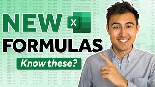 8 Awesome New Excel Formulas for 2023 | Do you know them?