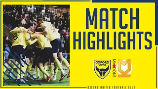 HIGHLIGHTS | Oxford United 1-0 MK Dons