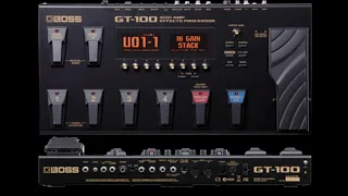 Tonegarage GT-100 Gold Iconic tones demo