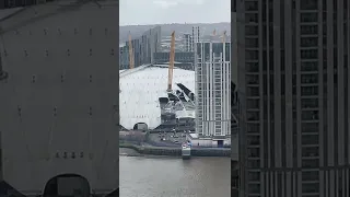 Storm Eunice Shreds Roof of Famous O2 Arena in London