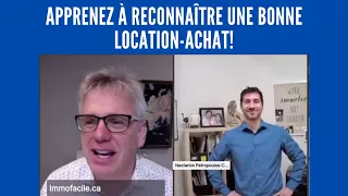 Apprenez à reconnaître une bonne opportunité location-achat en immobilier!