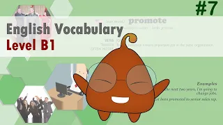 English Vocabulary Simplified: B1 Level for Intermediate Learners #7