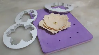 How to use Peony Flower Cutter. Peony Flower for fondant cakes