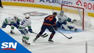 Thatcher Demko Makes Two Brilliant Saves On Zack Kassian & Connor McDavid