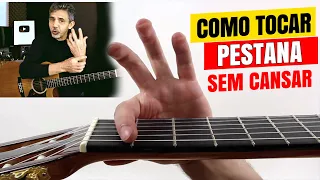 O TRUQUE para tocar PESTANA SEM CANSAR - Prof. Sidimar Antunes🎸